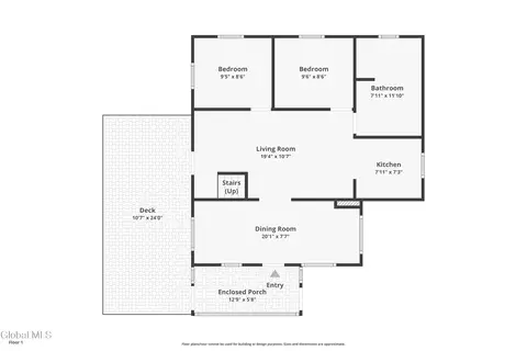 Floorplan - 111 Pike St, Broadalbin, NY 12025 photo 2 of 5