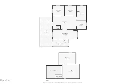 Floorplan - 111 Pike St, Broadalbin, NY 12025 photo 3 of 5
