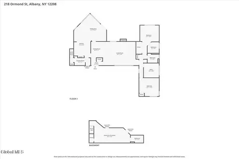 Floorplan - 218 Ormond St, Albany, NY 12208 photo 2 of 2