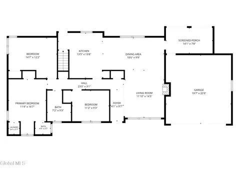 Floorplan - 2 Avon Rd, Delmar, NY 12054 photo 1 of 3