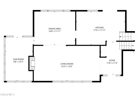 Floorplan - 1334 Ruffner Rd, Schenectady, NY 12309 photo 3 of 7