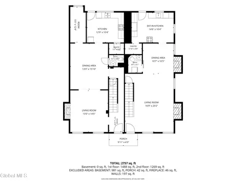 Floorplan - 45 Front St, Schenectady, NY 12305 photo 2 of 4