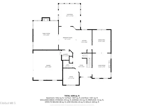 Floorplan - 35 Ginger Ter, Clifton Park, NY 12065 photo 2 of 4