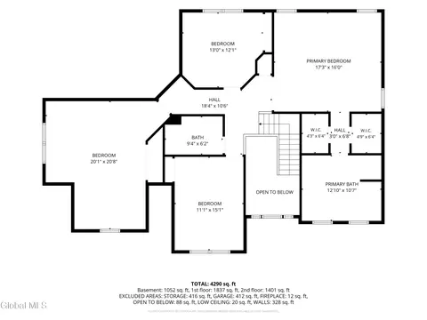 Floorplan - 35 Ginger Ter, Clifton Park, NY 12065 photo 3 of 4
