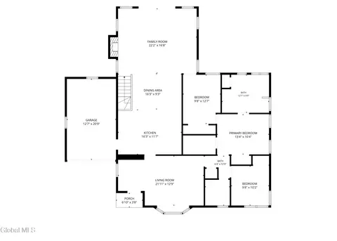 Floorplan - 90 Elsmere Ave, Delmar, NY 12054 photo 1 of 3
