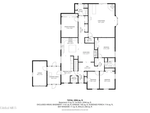 Floorplan - 102 Marson Ave, Glenville, NY 12302 photo 2 of 3