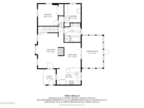 Floorplan - 43 William St, Kinderhook, NY 12106 photo 3 of 4
