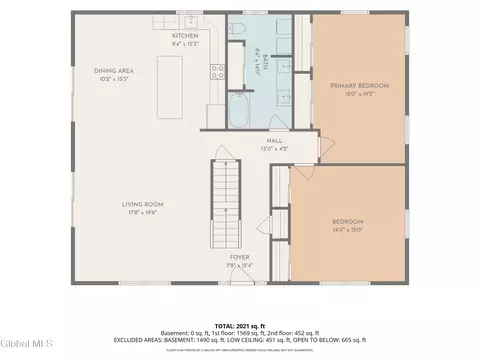 Floorplan - 45 Gordon Rd, Argyle, NY 12809 photo 2 of 3