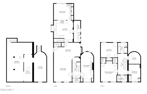 Floorplan - 33 Front St, Schenectady, NY 12305 photo 1 of 3