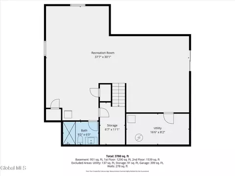 Floorplan - 11 S Eagle Rdg, Diamond Point, NY 12824 photo 3 of 3