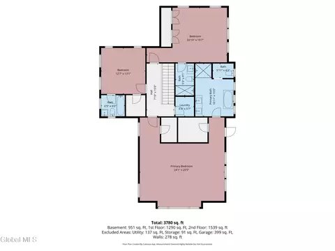 Floorplan - 11 S Eagle Rdg, Diamond Point, NY 12824 photo 2 of 3