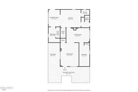 Floorplan - 41 First Ave, Broadalbin, NY 12025 photo 1 of 2