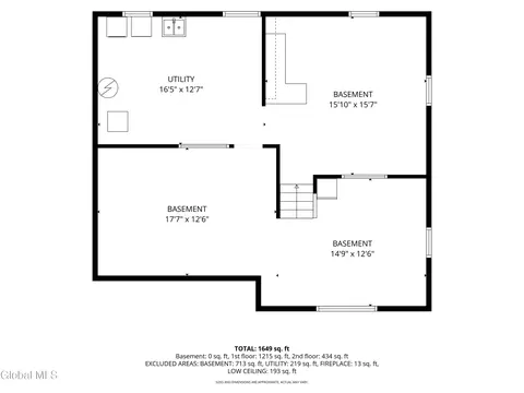Floorplan - 1309 Sumner Ave, Schenectady, NY 12309 photo 3 of 4