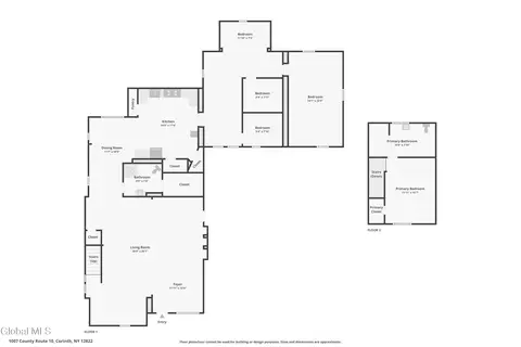 Floorplan - 1007 County Route 10, Corinth, NY 12822 photo 1 of 2