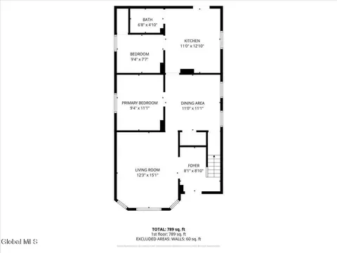 Floorplan - 103 Porter St, Schenectady, NY 12308 photo 2 of 2