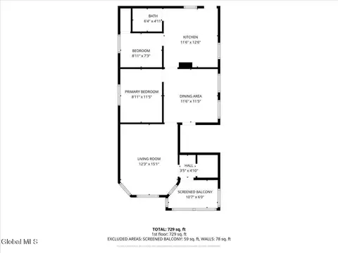 Floorplan - 103 Porter St, Schenectady, NY 12308 photo 1 of 2