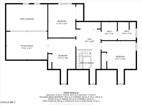 Floorplan - 45 Tabor Rd, Halfmoon, NY 12118 photo 2 of 4