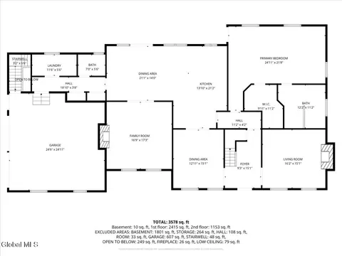 Floorplan - 45 Tabor Rd, Halfmoon, NY 12118 photo 1 of 4