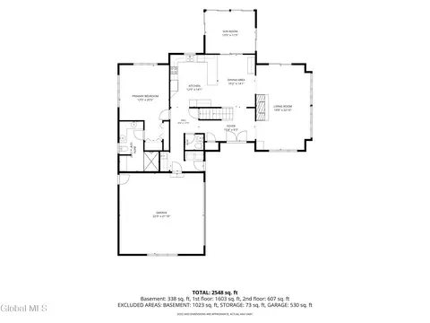 Floorplan - 25 Oaktree Ln, Schenectady, NY 12309 photo 3 of 4