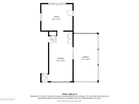 Floorplan - 2031 Gray St, Schenectady, NY 12306 photo 2 of 12