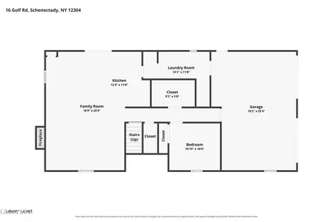 Floorplan - 16 Golf Rd, Schenectady, NY 12304 photo 4 of 4