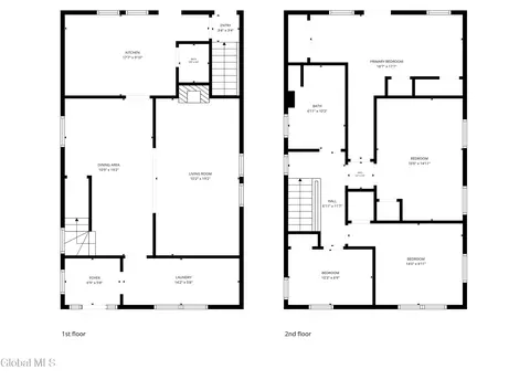 Floorplan - 413 Summit Ave, Schenectady, NY 12307 photo 1 of 3