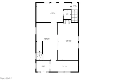 Floorplan - 413 Summit Ave, Schenectady, NY 12307 photo 2 of 3