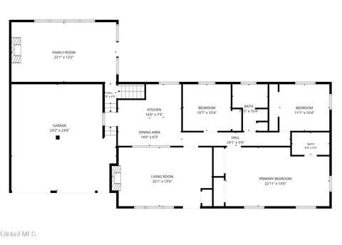 Floorplan - 19 Stephen Rd, Schenectady, NY 12302 photo 1 of 1