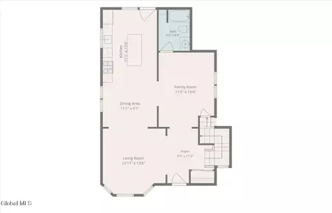 Floorplan - 27 Robinson St, Schenectady, NY 12304 photo 2 of 4