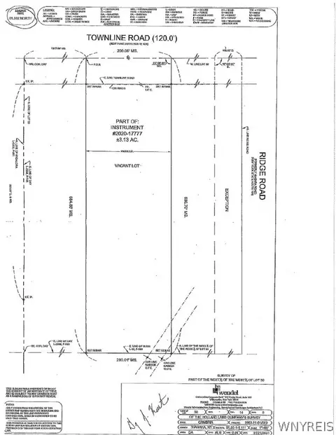 Vl Townline Road N, Cambria, NY 14131