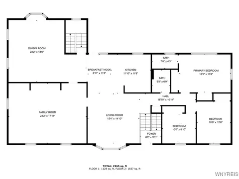Floorplan - 440 Falls Rd, Aurora, NY 14170 photo 1 of 3