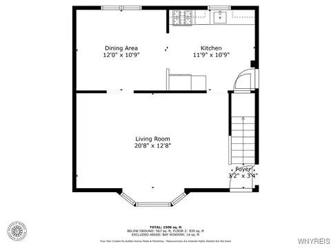 Floorplan - 49 Terrell St, Depew, NY 14043 photo 1 of 3