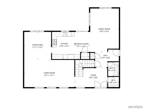 Floorplan - 116 The Paddock, Amherst, NY 14221 photo 1 of 3