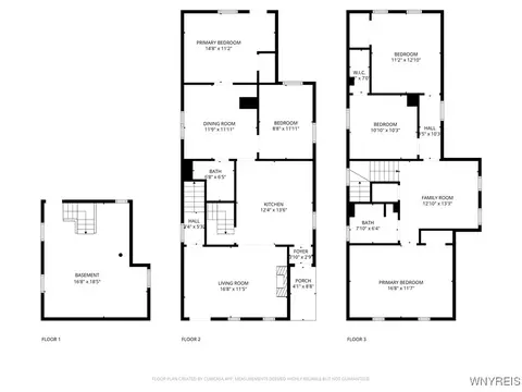 Floorplan - 41 Hamilton St, Buffalo, NY 14207 photo 1 of 3