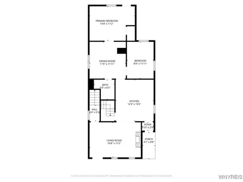 Floorplan - 41 Hamilton St, Buffalo, NY 14207 photo 2 of 3