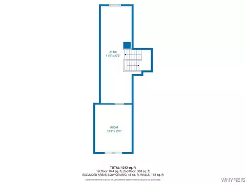 Floorplan - 76 Humason Ave, Buffalo, NY 14211 photo 3 of 3
