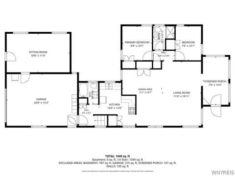 Floorplan - 4813 E Lake Rd, Burt, NY 14028 photo 1 of 1