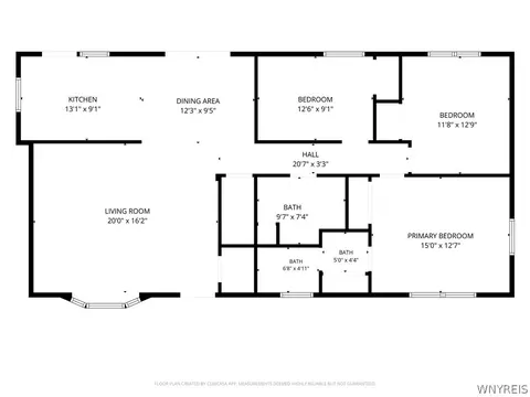 Floorplan - 1582 Torrey Hill Rd, Java, NY 14082 photo 1 of 1