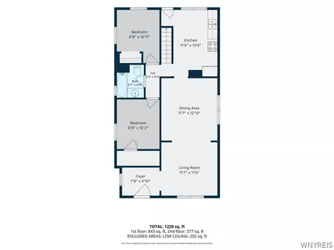 Floorplan - 26 Humason Ave, Buffalo, NY 14211 photo 2 of 3