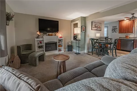 Living - 2392 Checkered Tavern Rd, Hartland, NY 14008 photo 2 of 2