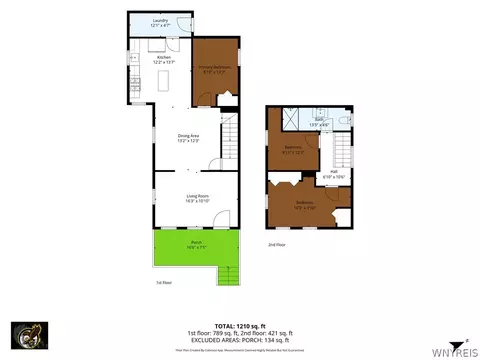 Floorplan - 413 4th Ave, Olean, NY 14760 photo 1 of 3