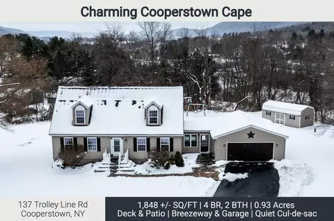 137 Trolley Line Rd, Cooperstown, NY 13326