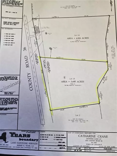 County Road 36, Canadice, NY 14471