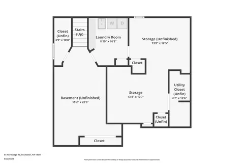 Floorplan - 64 Hermitage Rd, Irondequoit, NY 14617 photo 3 of 4