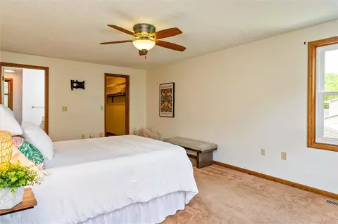 Bedroom - 6725 E River Rd, Rush, NY 14543 photo 2 of 9