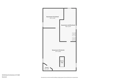 Floorplan - 938 Whitlock Rd, Irondequoit, NY 14609 photo 2 of 3