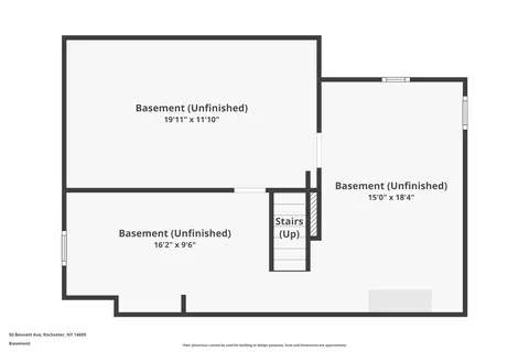 Floorplan - 50 Bennett Ave, Irondequoit, NY 14609 photo 4 of 4