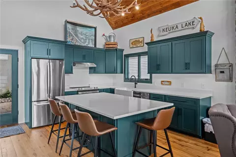 Kitchen - 11363 E Bluff Dr, Jerusalem, NY 14478 photo 2 of 3