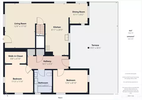 Floorplan - 2714 Oakes Rd, Olean, NY 14760 photo 2 of 3