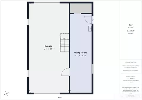 Floorplan - 2714 Oakes Rd, Olean, NY 14760 photo 3 of 3